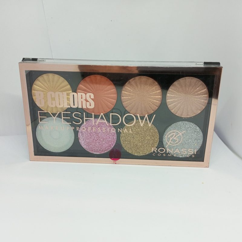 RONASSI COSMETICS 8 COLORS EYESHADOW MAKE UP PROFESSIONAL